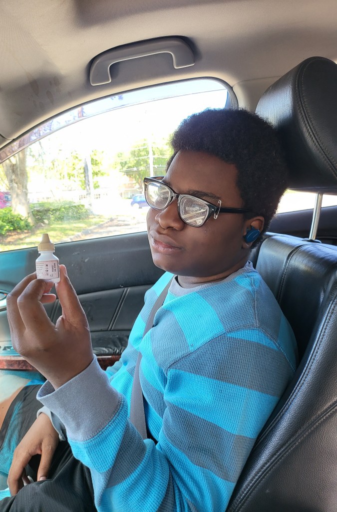 Going to the eye doctor as a young adult 