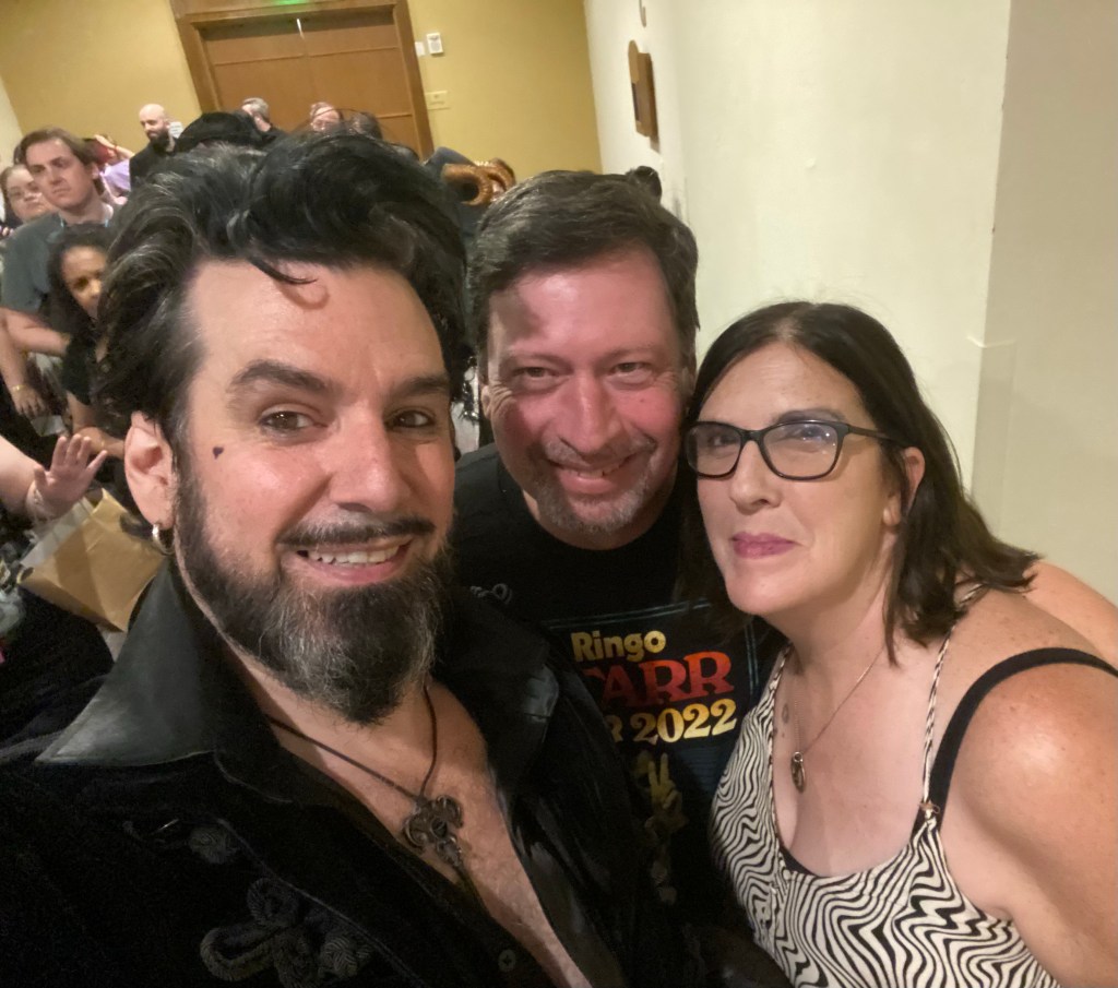 Couple with Voltaire