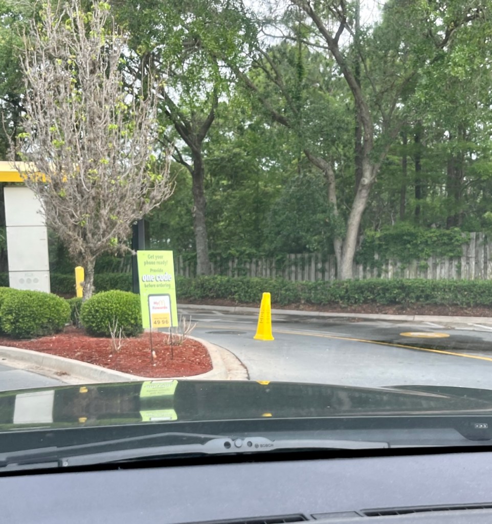 Mcdonald's drive thru