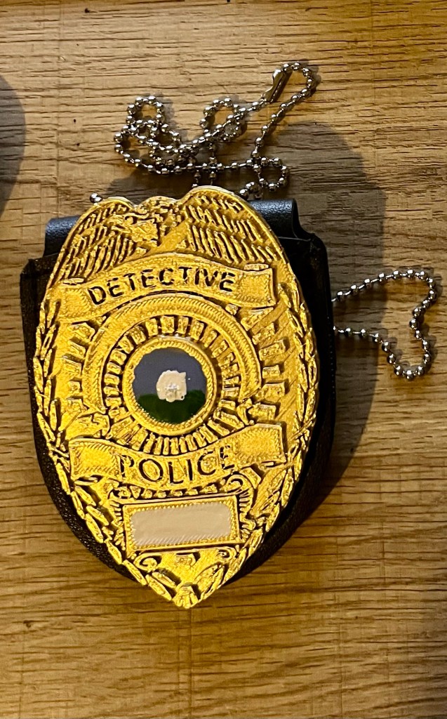 Detective badge